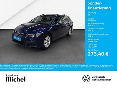 Gebraucht VW Golf VIII Life 150 PS (110 kW) 2022 Blau Kombi