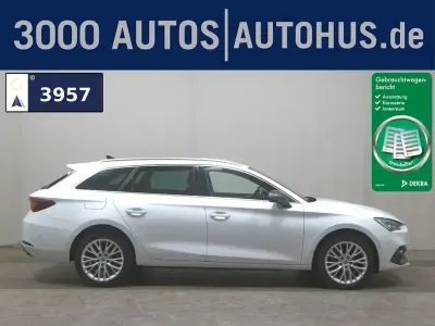 Gebraucht Seat Leon ST FR-Line 204 PS (150 kW) 2021 Weiss Kombi