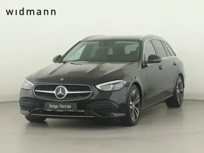 Gebraucht Mercedes C220 Avantgarde 200 PS (147 kW) 2023 Metalliclack obsidianschwarz Kombi