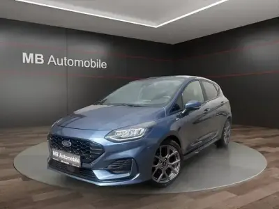 Usata Ford Fiesta ST-Line X 125 CV (91 kW) 2023 Blu Utilitaria