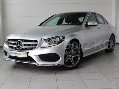 Grau Gebraucht 2014 Mercedes C180 AMG line Limousine | 21.980 € (Teuer)