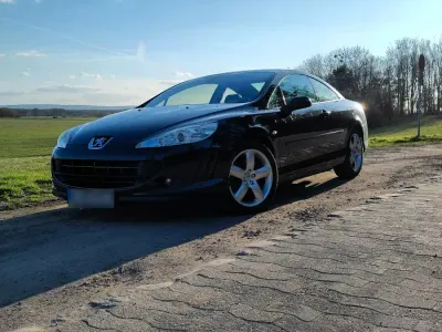 Gebraucht Peugeot 407 Coupe Platinum 163 PS (119 kW) 2010 Schwarz Coupé
