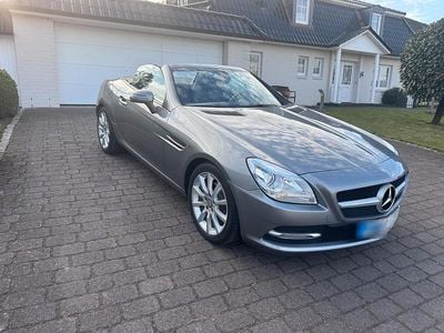 Usata Mercedes SLK200 184 CV (135 kW) 2014 Grigio Cabrio