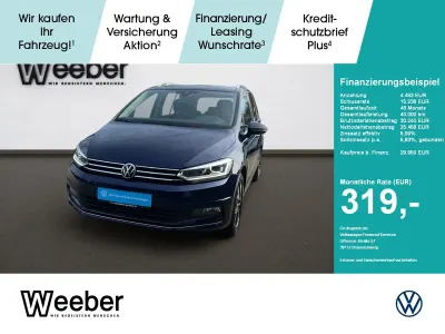 Brugt VW Touran Highline 150 HK (110 kW) 2022 Blå MPV