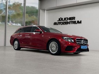 Brugt Mercedes E250 AMG line 211 HK (155 kW) 2017 Rød Stationcar