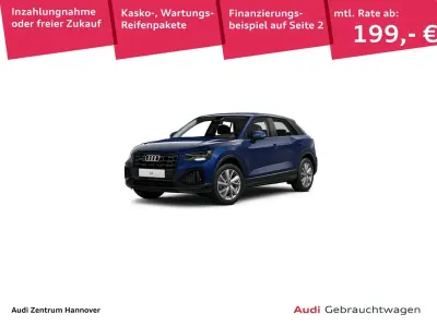 Gebraucht Audi Q2 Advanced Plus 150 PS (110 kW) 2023 2d navarrablau metallic (metallic) SUV