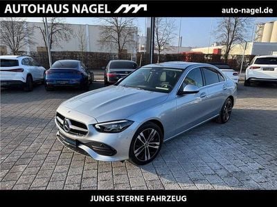 Lack hightechsilber (metallic) Gebraucht 2024 Mercedes C300e Avantgarde Limousine | 40.350 € (Superpreis)
