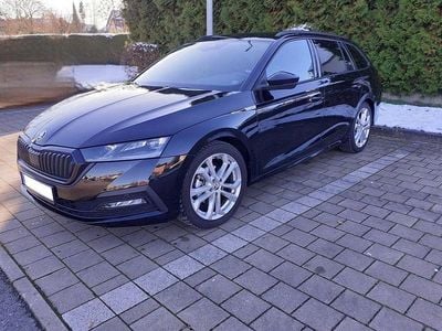 Schwarz Gebraucht 2023 Skoda Octavia SportLine Kombi | 25.600 € (Fairer Preis)