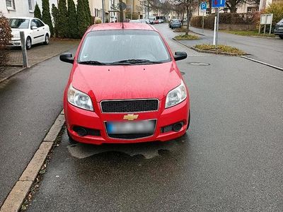 Gebraucht Chevrolet Aveo 84 PS (61 kW) 2009 Rot Kleinwagen