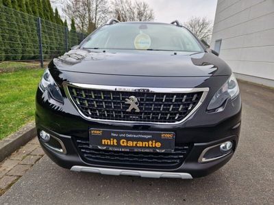 gebraucht Peugeot 2008 Allure 1 Hand Scheckheft Navi Teilleder