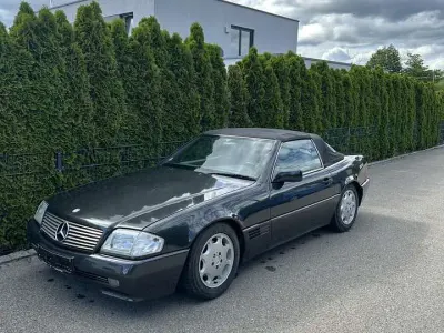 Gebraucht Mercedes SL500 326 PS (239 kW) 1992 Schwarz Cabrio