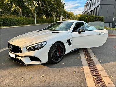 Usata Mercedes SL63 AMG AMG 585 CV (430 kW) 2018 Bianco Cabrio