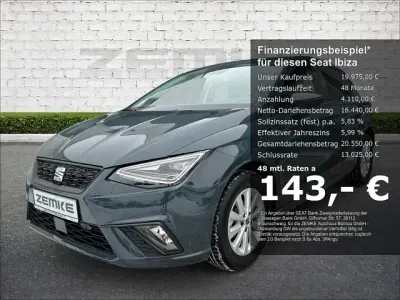 Brugt Seat Ibiza Style 116 HK (85 kW) 2025 Blå Sedan