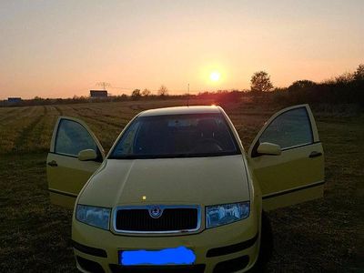 Gebraucht Skoda Fabia 75 PS (55 kW) 2005 Gelb Kleinwagen
