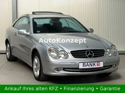 Używany Mercedes CLK200 Avantgarde 163 KM (119 kW) 2004 Srebrny Coupe
