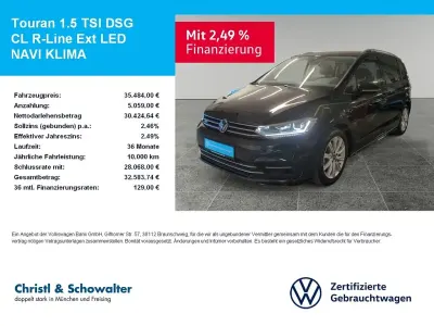 Brugt VW Touran R-line 150 HK (110 kW) 2025 Sort MPV