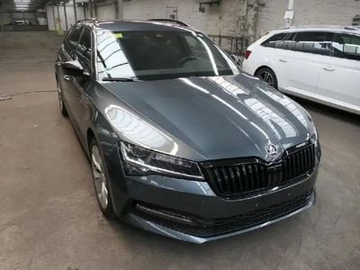 Brugt Skoda Superb SportLine 200 HK (147 kW) 2021 Grå Stationcar