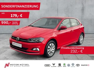 Gebraucht VW Polo Highline 95 PS (69 kW) 2021 Rot Kleinwagen