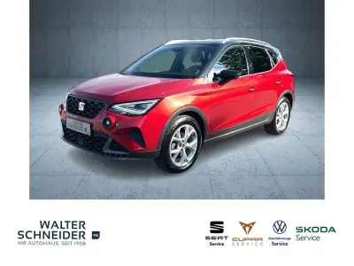 Gebraucht Seat Arona FR 150 PS (110 kW) 2021 Desire rot metallic/midnight s SUV