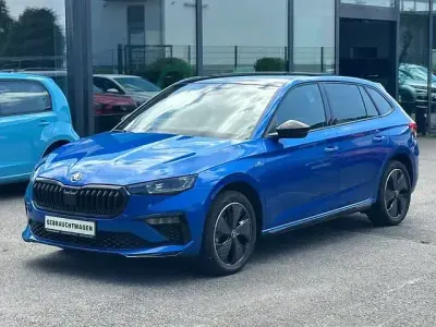 Gebraucht Skoda Scala Monte Carlo 150 PS (110 kW) 2025 Blau Kleinwagen