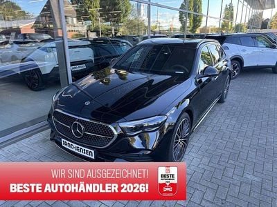 Gebraucht Mercedes E220 AMG Line Premium 197 PS (144 kW) 2024 Obsidianschwarz metallic Kombi