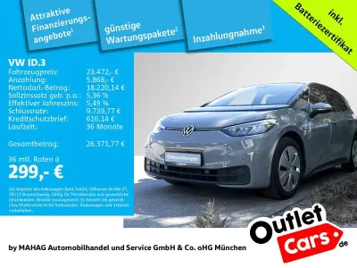 Gebraucht VW ID.3 Pro Performance 150 kW (204 PS) 2023 Grau Kleinwagen