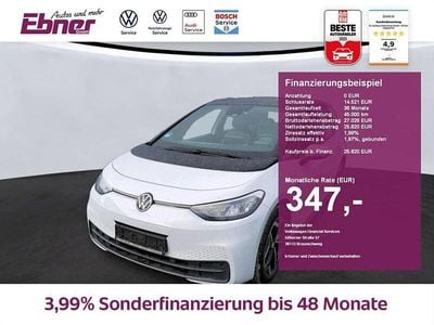 Gebraucht VW ID.3 Style 150 kW (204 PS) 2023 Gletscherweiß metallic/schwarz Kleinwagen