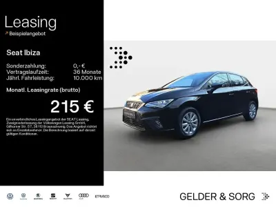 Second-hand Seat Ibiza XCELLENCE 90 CP (66 kW) 2021 Negru Hatchback