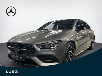 Metalliclack mountaingrau Gebraucht 2021 Mercedes CLA200 Shooting Brake Night Kombi | 27.900 € (Fairer Preis)