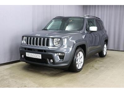 gebraucht Jeep Renegade Limited UVP 38.980 Euro 1.6 Multijet 96kW FWD, Panorama Glasschiebedach, Winterpaket, 2-Zonen Klimaautomatik,8.4" Navigationssystem, Apple CarPlay&Android Auto, LaneSense, Nebelscheinwerfer, 17"-Leichtmetallfelgen, uvm.