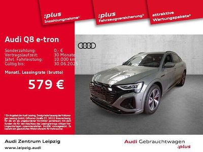 Second-hand Audi Q8 e-tron S-Line 300 kW (408 CP) 2024 Gri SUV