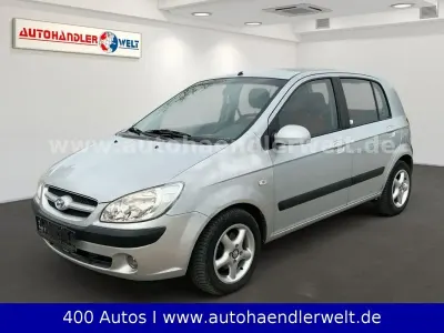 Begagnad Hyundai Getz GLS 97 HK (71 kW) 2005 Silver Halvkombi