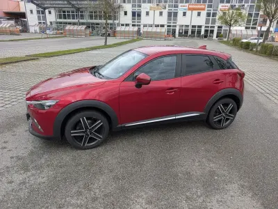 Używany Mazda CX-3 Sports-Line 150 KM (110 kW) 2015 Czerwony SUV