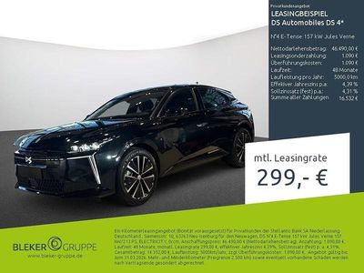 Neu DS Automobiles DS4 156 kW (213 PS) 2026 Nachtflug Limousine