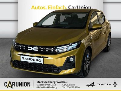 Ny Dacia Sandero Expression 101 HK (74 kW) 2026 Gul Sedan