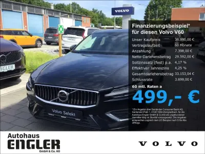 Gebraucht Volvo V60 Plus 197 PS (144 kW) 2023 Schwarz Kombi