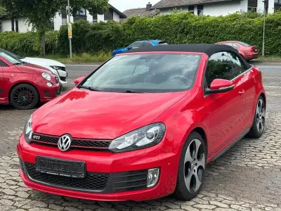 Gebraucht VW Golf Cabriolet GTI 211 PS (155 kW) 2013 Rot Cabrio