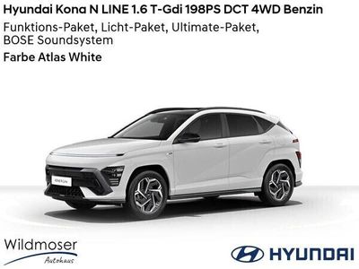gebraucht Hyundai Kona ❤️ N LINE 1.6 T-Gdi 198PS DCT 4WD Benzin ⌛ Sofort verfügbar! ✔️ mit 4 Zusatz-Paketen