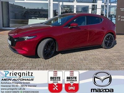 Neu Mazda 3 186 PS (136 kW) 2026 Rot Limousine