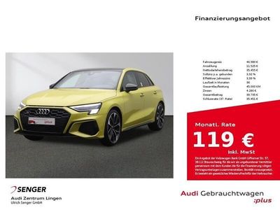 Gelb Gebraucht 2024 Audi S3 Sport Limousine | 48.880 € (Fairer Preis)