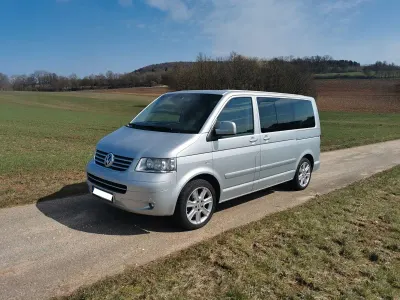Używany VW T5 Highline 174 KM (127 kW) 2005 Srebrny Van