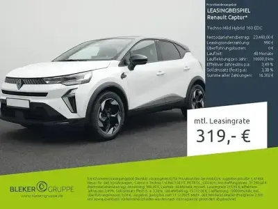 Gebraucht Renault Captur Techno 158 PS (116 kW) 2025 Schwarz SUV