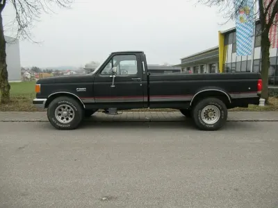 Brugt Ford F250 230 HK (169 kW) 1987 Sort Pickup / Ladvogn