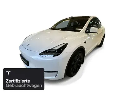 Gebraucht Tesla Model Y Long Range AWD 258 kW (351 PS) 2023 Weiß SUV