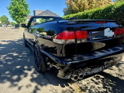 Gebraucht Saab 9-3 Cabriolet 230 PS (169 kW) 2001 Schwarz Cabrio