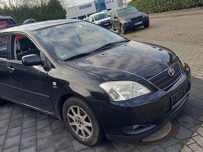 Gebraucht Toyota Corolla 96 PS (70 kW) 2003 Schwarz Limousine