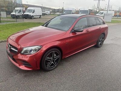 Gebraucht Mercedes C300e AMG 306 PS (225 kW) 2021 Rot Limousine