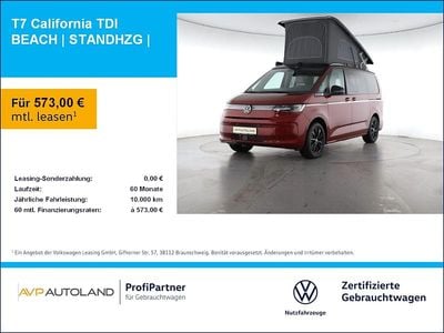 Begagnad VW California Beach 150 HK (110 kW) 2025 Svart Van