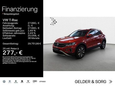 Gebraucht VW T-Roc Life 150 PS (110 kW) 2024 Rot SUV