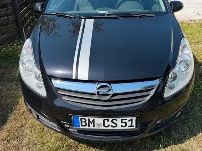 Gebraucht Opel Corsa 80 PS (58 kW) 2007 Schwarz Kleinwagen